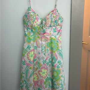 For Love And Lemons Pastel Floral Dress